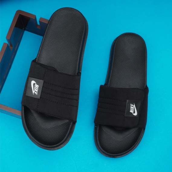 Sliders for Men (Black, 6)